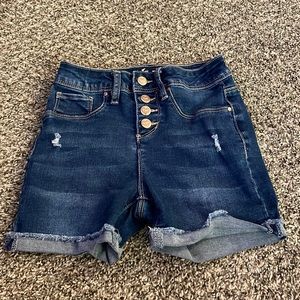 Girls jean shorts